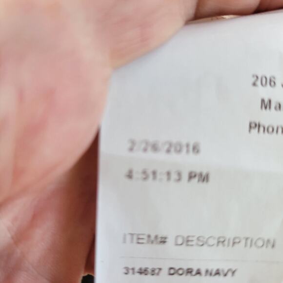 Womens Trotters Doris Navy SZ 8 New - Picture 8 of 10